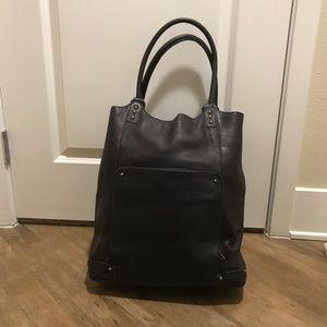 Mocha Laptop Leather Bag